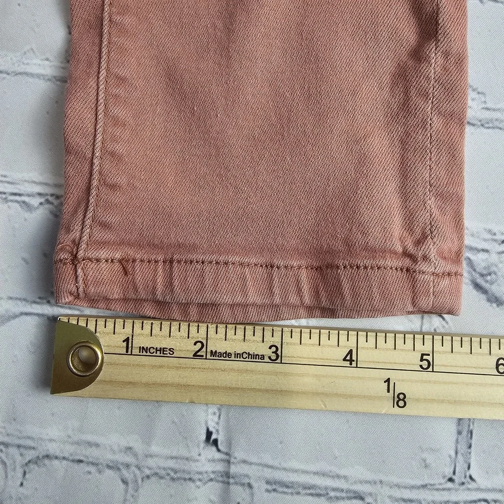 YMI WannaBettaButt? Light Pink Size 11 Distressed Skinny Jeans‎ Stretch Juniors